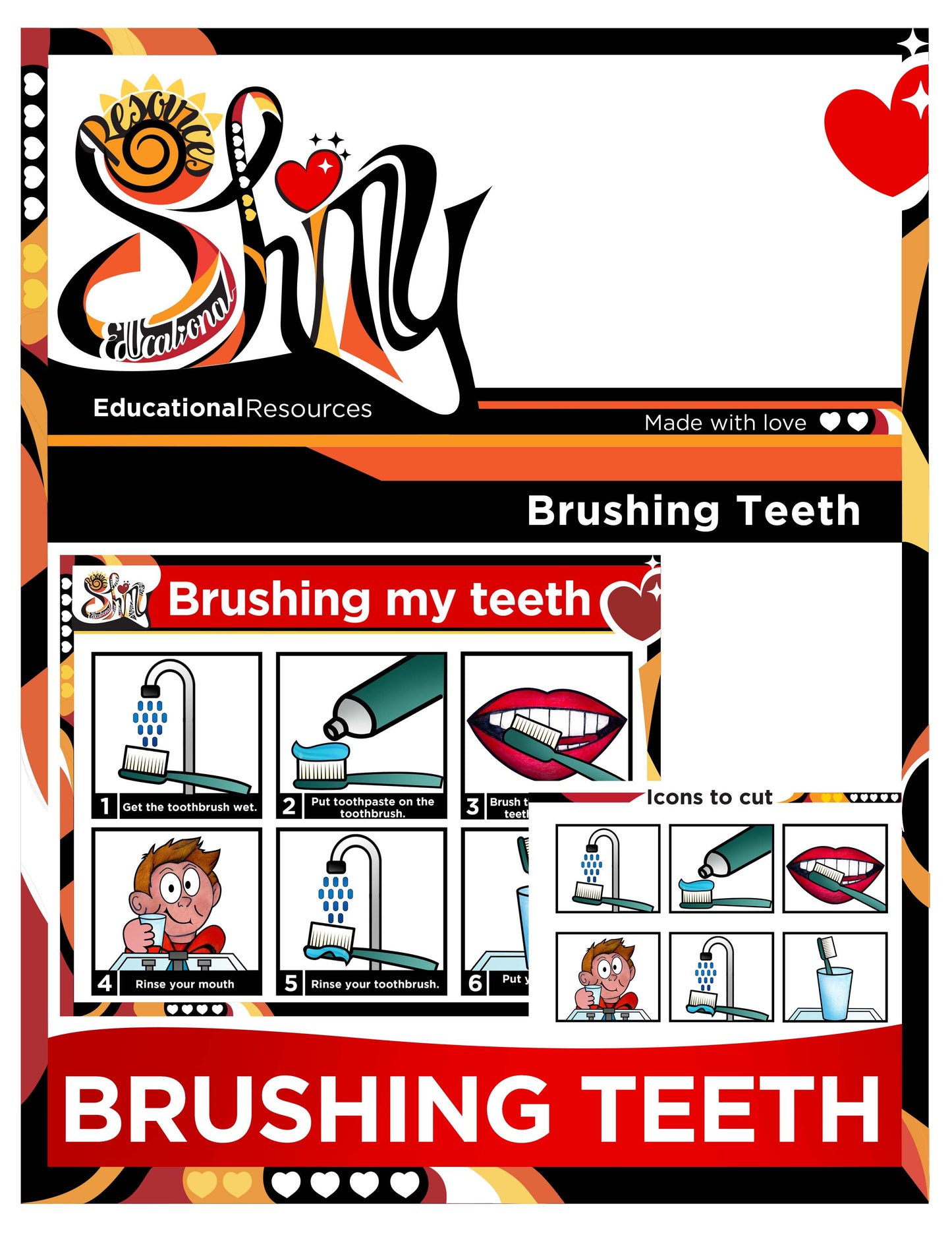 Brushing Teeth Sequence