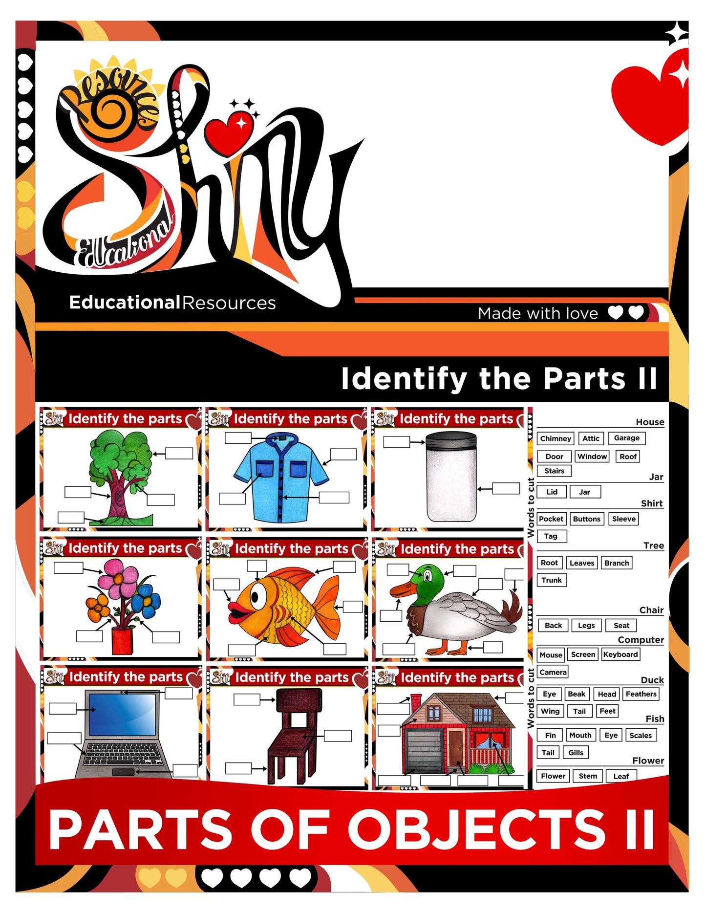 Parts of an Object - Parts II