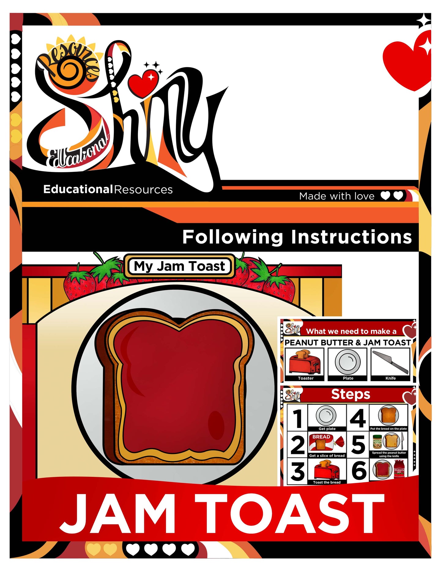 Following Instructions - Jam Toast