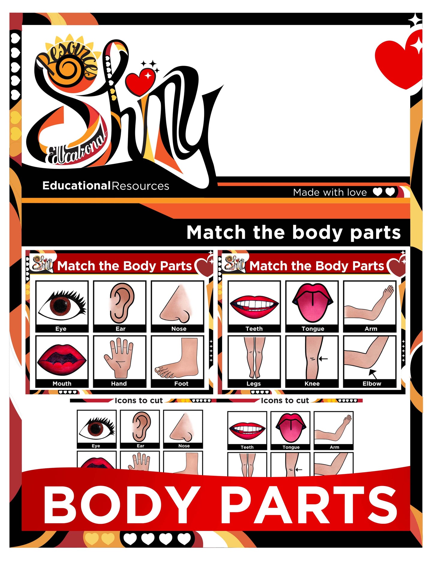 Matching Body Parts