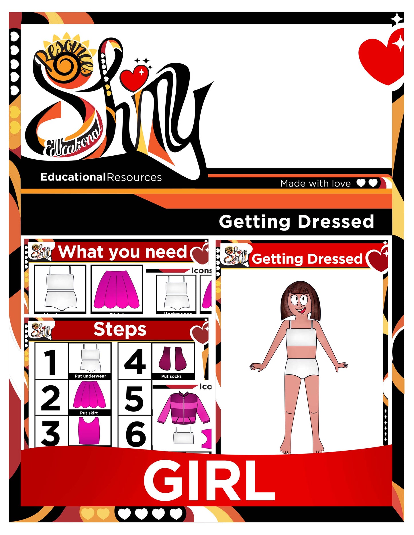Getting Dressed - Girl