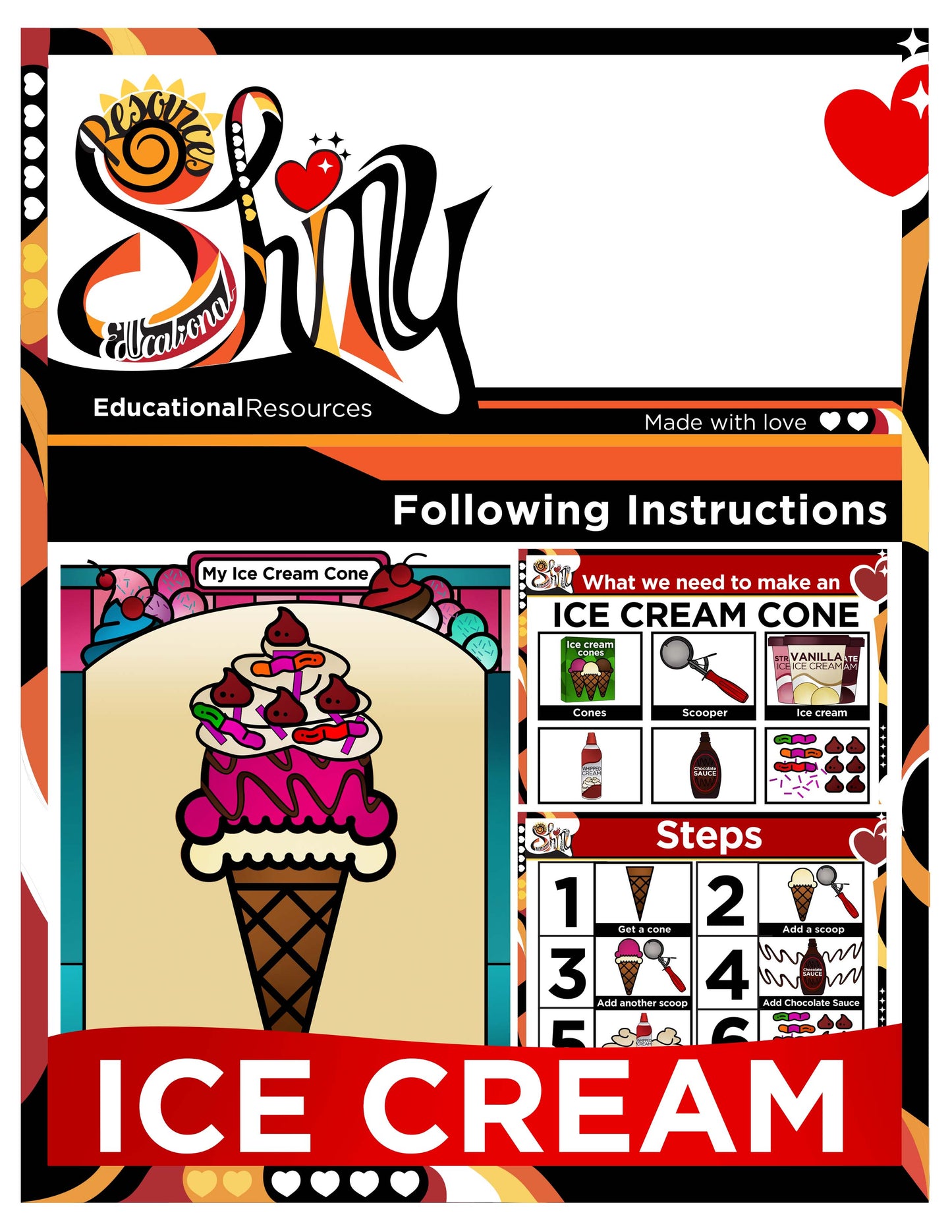 Following Instructions - Ice cream