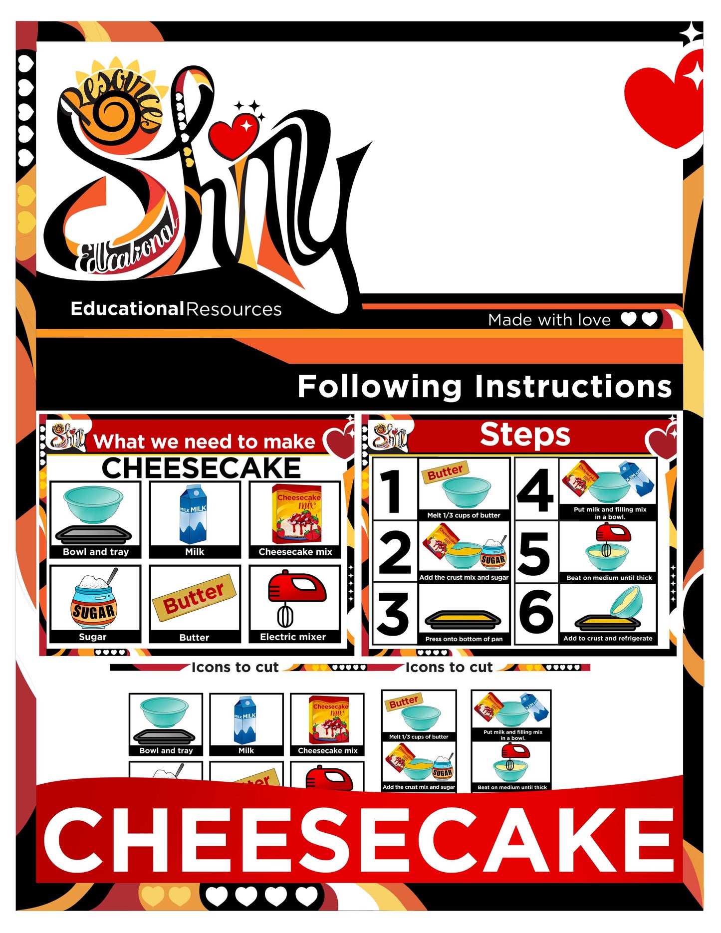 Following Instructions - Cheesecake