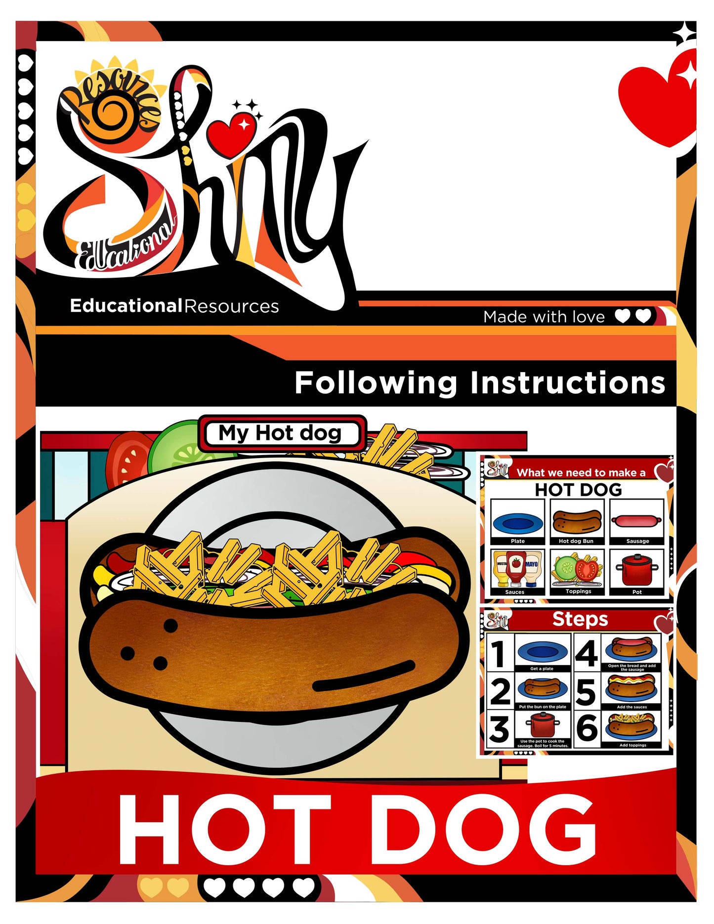 Following Instructions - Hot Dog
