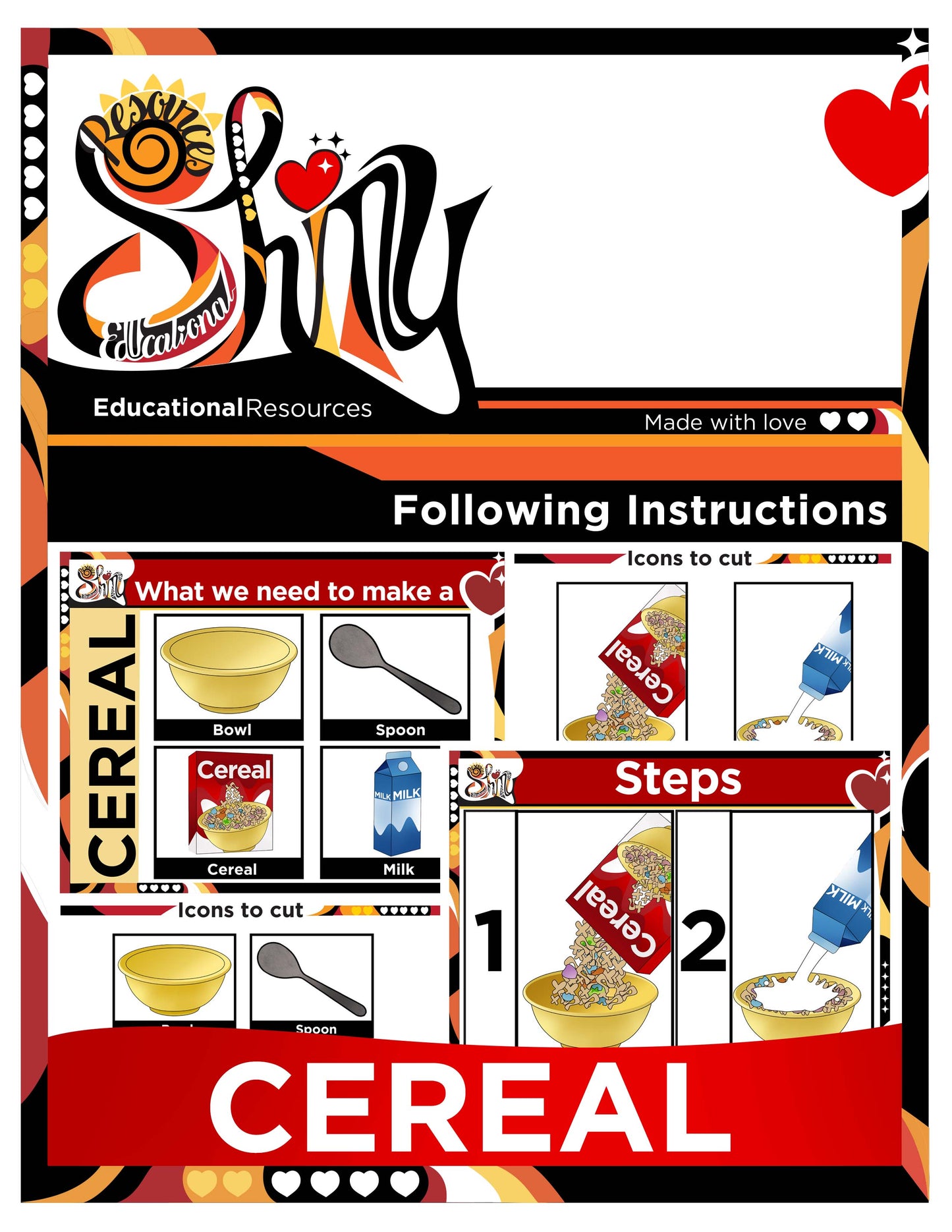 Following Instructions - Cereal
