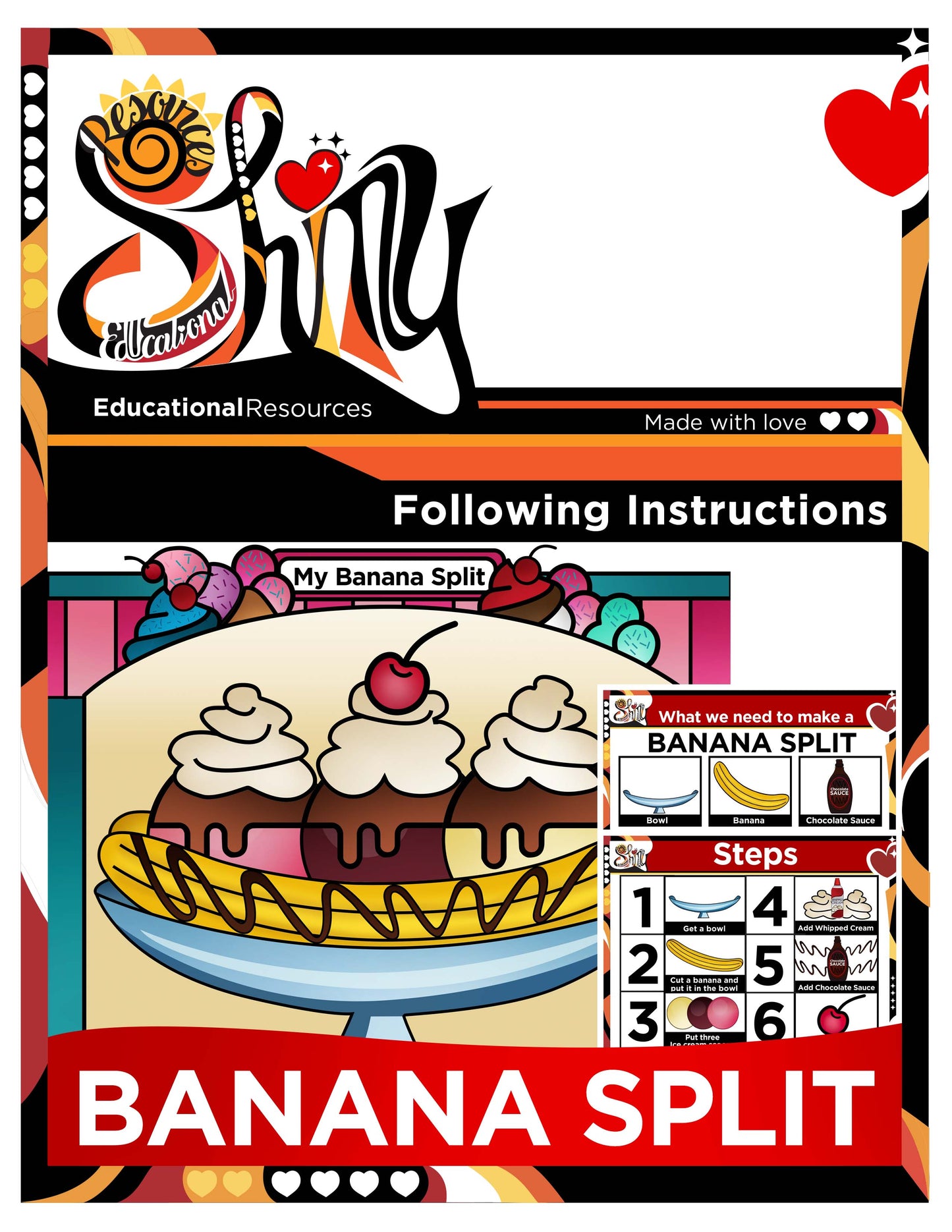 Following Instructions - Banana Split