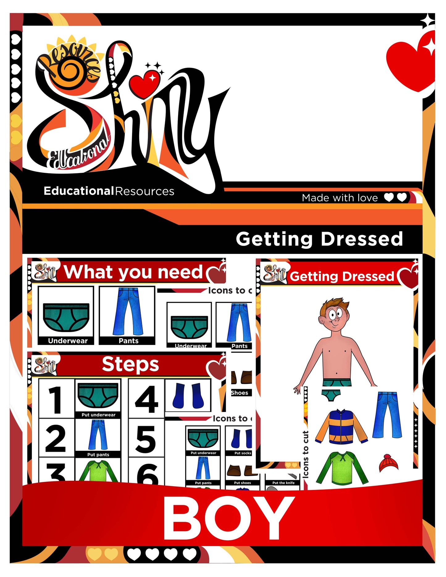 Getting Dressed - Boy