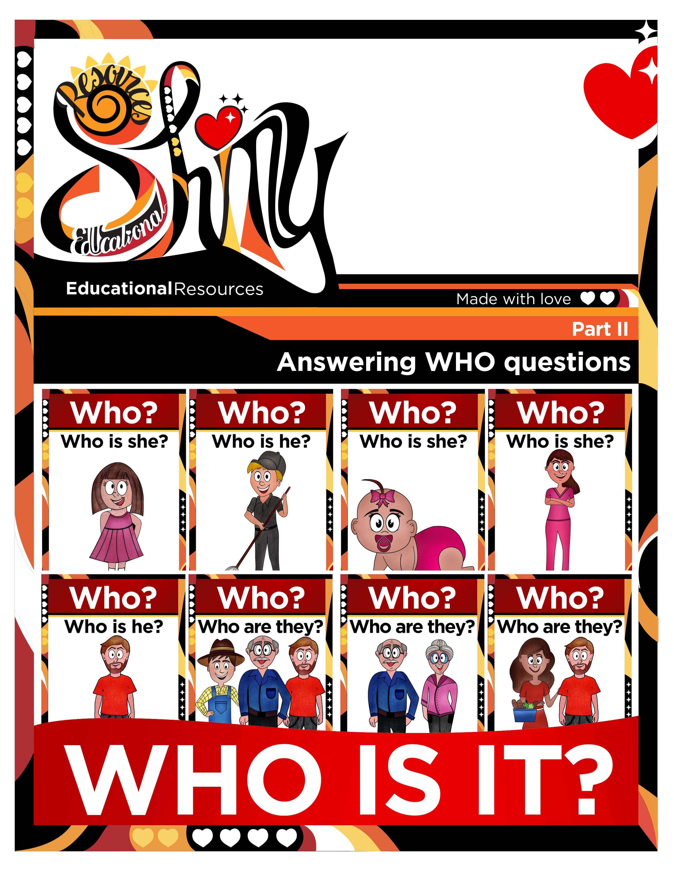 Answering who questions part ii my store